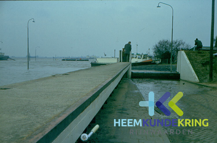 Hoogwater Tolkamer 1970 Coll. H. Meijer