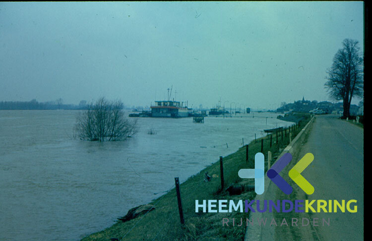 Hoogwater Tolkamer 1970 Coll. H. Meijer