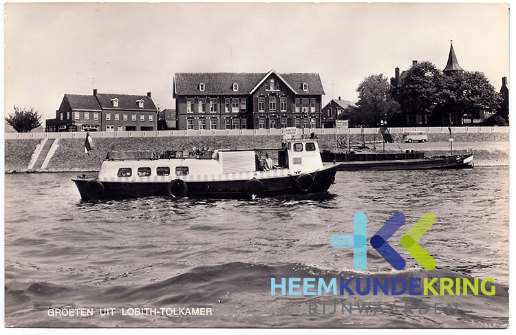 Ansichtkaart  Tolkamer Rijn -Spido Douanekantoor 