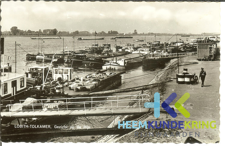 Ansichtkaart Tolkamer 1964  coll. gemeentehuis Rijnwaarden