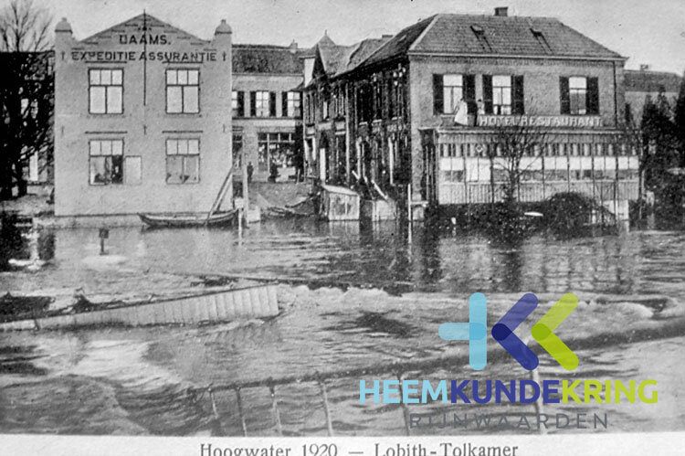 kade vanaf de rijn 1920 