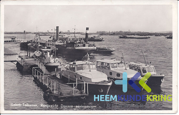 Tolkamer Ansichtkaart Douane haven  