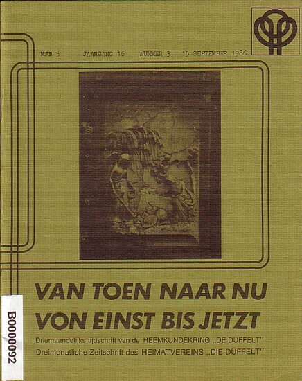 Van Toen naar nu