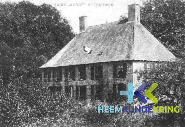 Huis Aerdt eerste helft 20ste eeuw