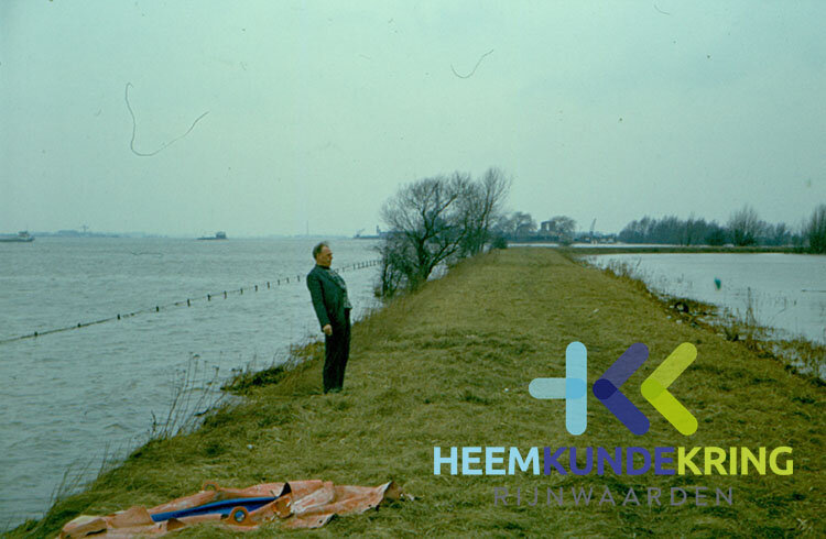 Hoogwater Tolkamer 1970 Coll. H. Meijer