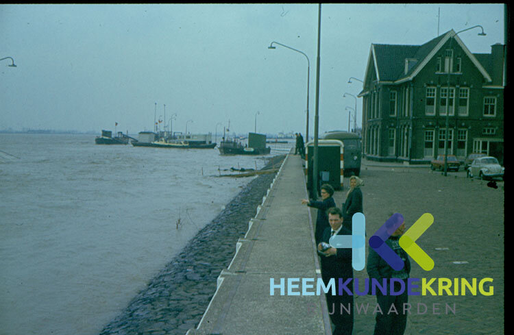 Hoogwater Tolkamer 1970 Coll. H. Meijer