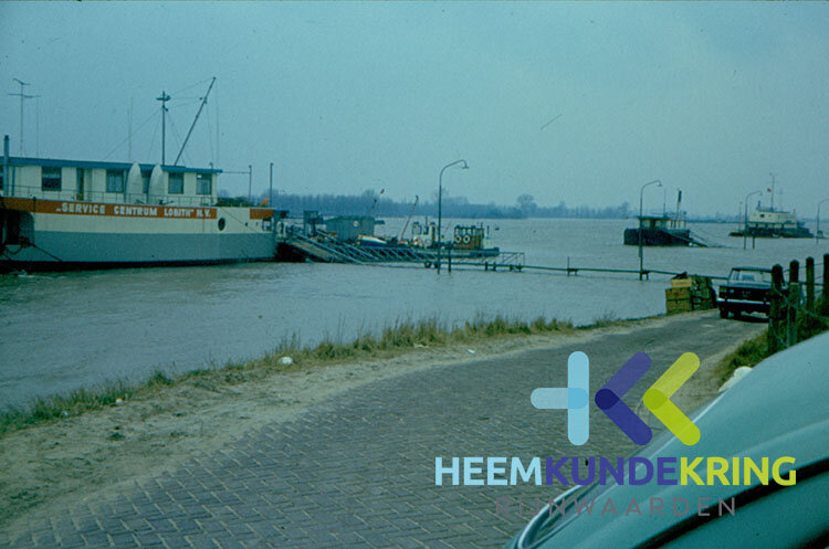 Hoogwater Tolkamer 1970 Coll. H. Meijer