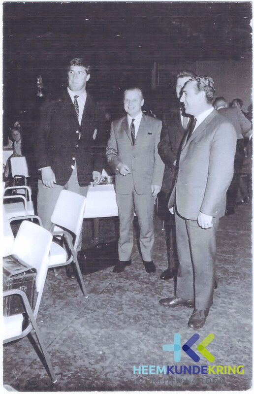 Anton Geesink, P.Huysen, B. Kateman en L. Grob Anton Geesink, P.Huysen, B. Kateman en L. Grob