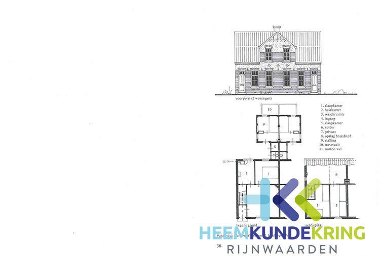 Polderdijk 8, tekening  Polderdijk 8, tekening