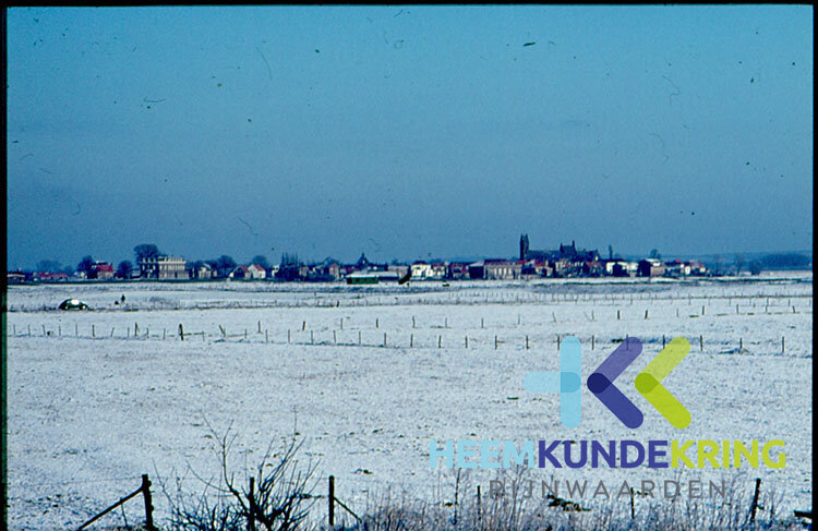 Tolkamer Zicht op Lobith van af de Boterdijk Coll. P.Snip  Tolkamer Zicht op Lobith van af de Boterdijk Coll. P.Snip